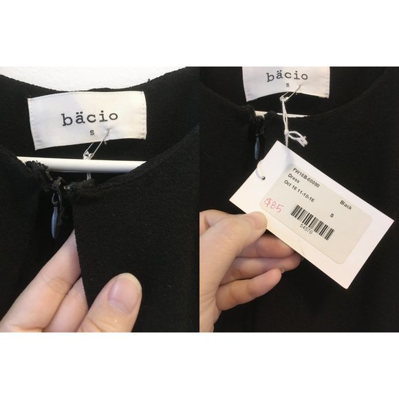 NWT Brooklyn Designer High Low Black Dress/ Gown - Picture 3 of 5